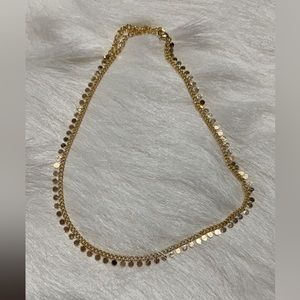 Gold choker
